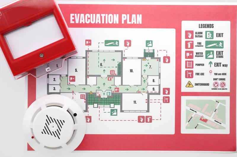 Evacuation Map